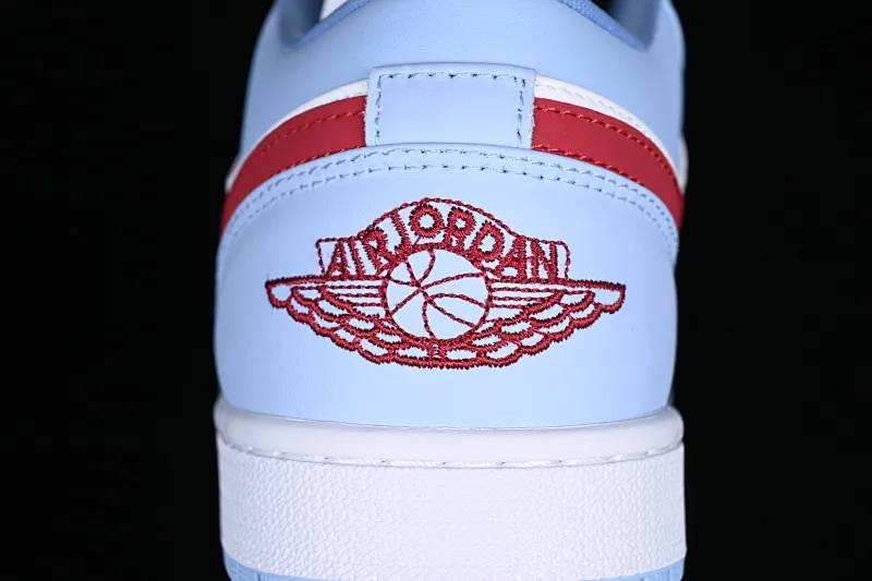 All categories Air Jordan Jordan series basketball shoes Air Jordan 1 Low Z version Air Jordan 1 Low AJ1 Joe 1 white blue red toe low-top cultural casual sneakers DC0774-164